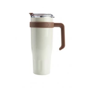 VANILLA SEASON MADURAI Thermo mug with straw