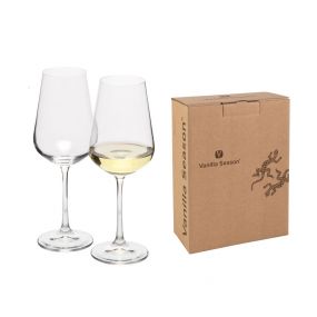 VANILLA SEASON MORETON 2 - Set of two white wine glasses