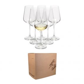 VANILLA SEASON MORETON 6 Set of six white wine glasses