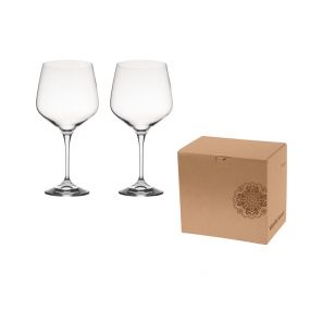 VS TUMAI Set of two 820 ml volume glasses for gin and tonic or other favorite mixed drink
